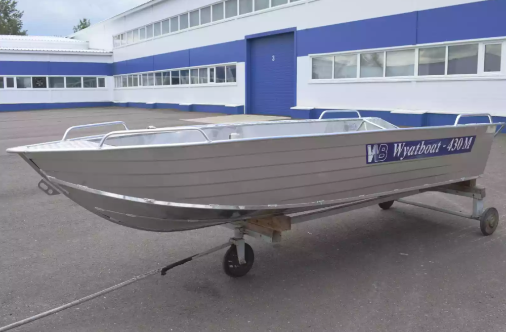 Алюминиевая лодка  Wyatboat-430М в Ногинске