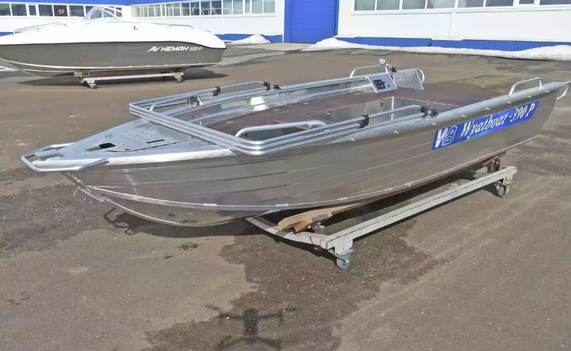 Алюминиевая лодка Wyatboat-390РМ в Ногинске
