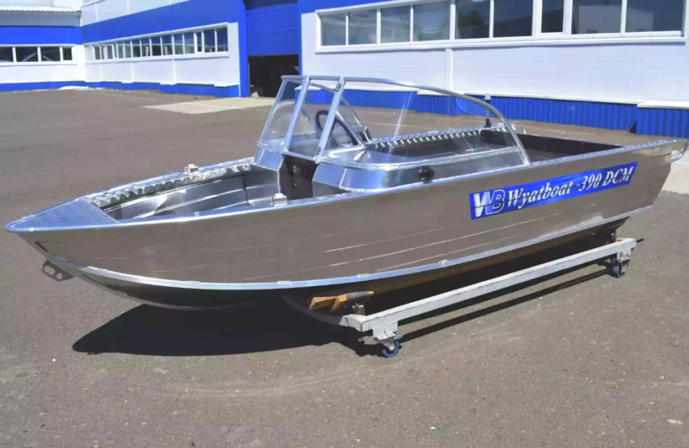 Алюминиевая лодка Wyatboat-390 DCM в Ногинске