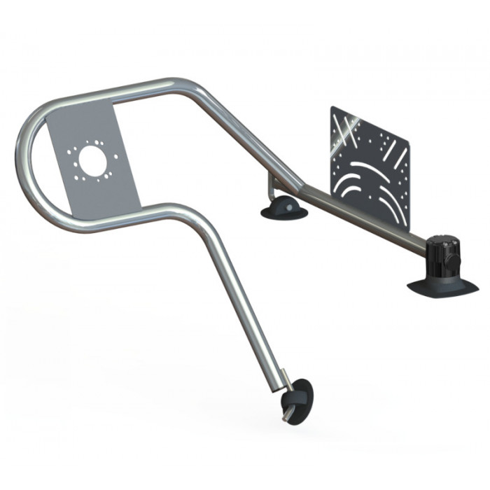 Стойка рулевая с креплением на баллон надувной лодки 32мм быстросъемная в Ногинске