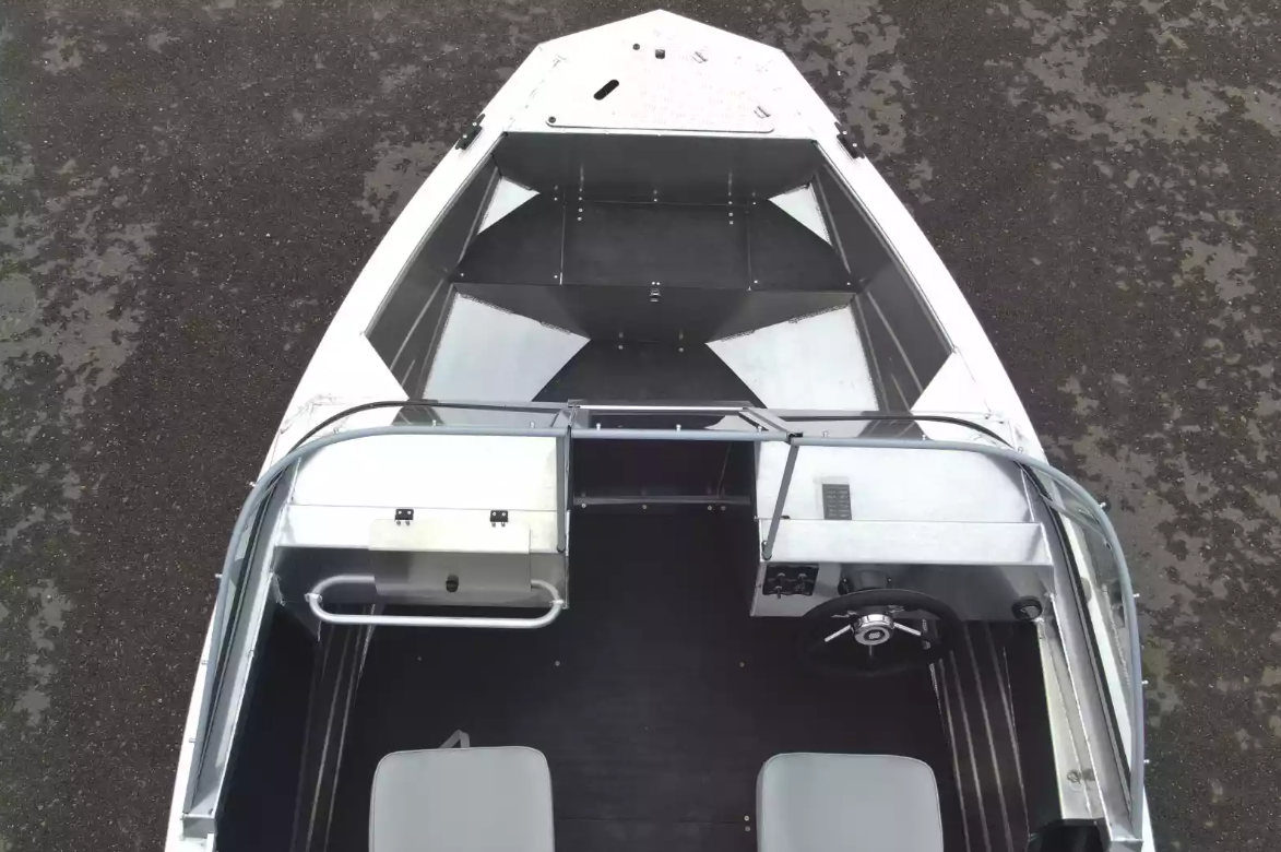 Алюминиевый катер Неман-450 DC NEW без покраски в Ногинске