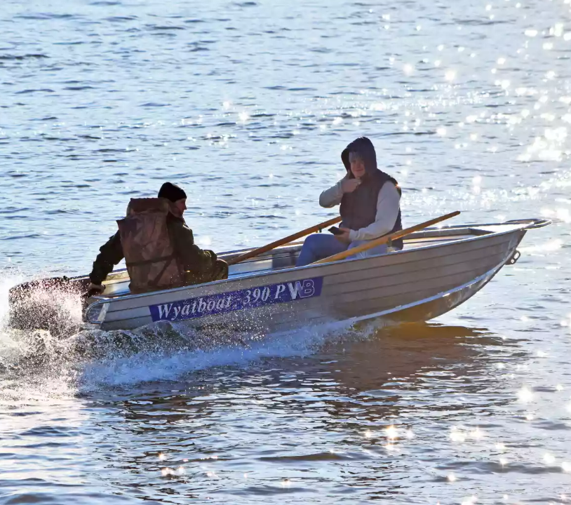 Алюминиевая лодка Wyatboat-390 P в Ногинске