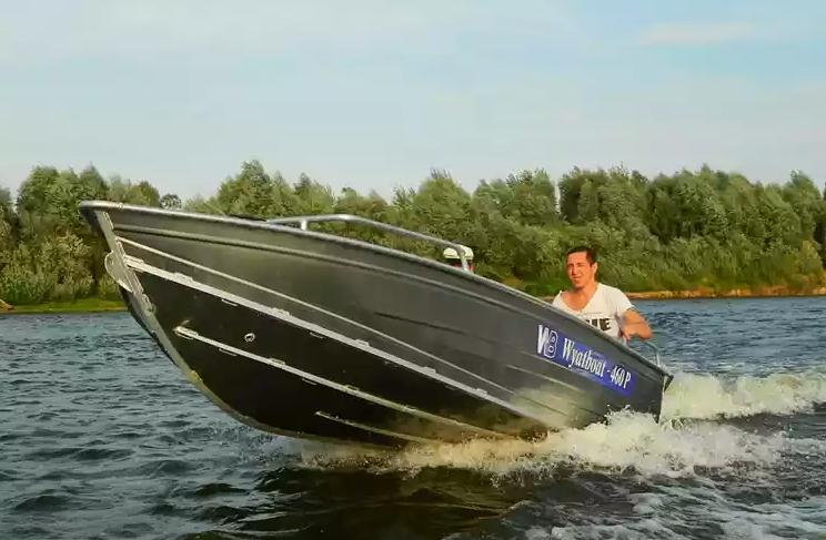 Алюминиевая лодка Wyatboat-460 P в Ногинске