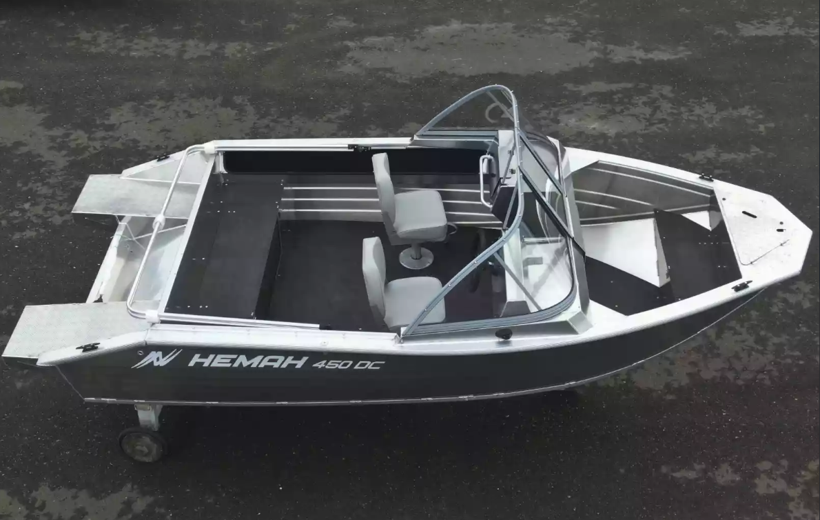 Алюминиевый катер Неман-450 DC NEW без покраски в Ногинске