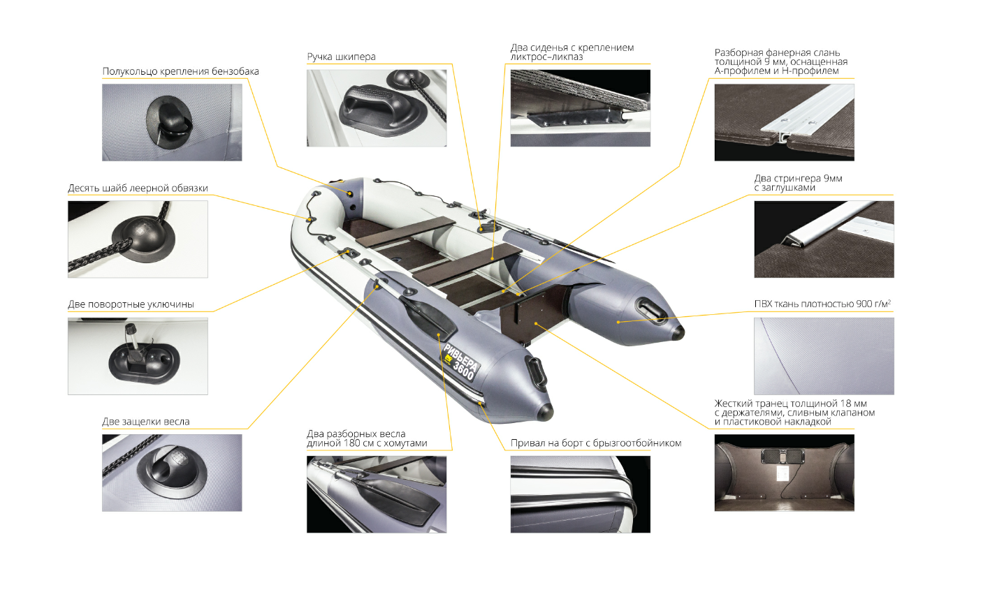 Лодка Ривьера Компакт 2900 СК в Ногинске