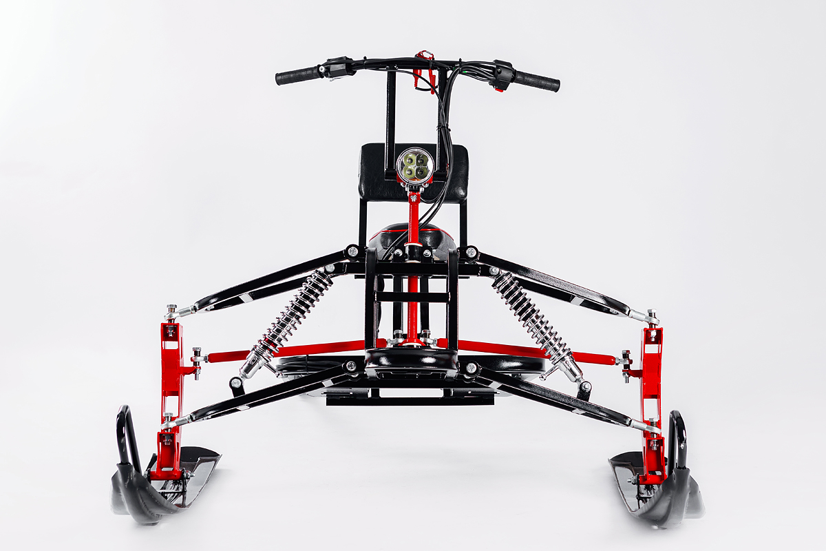 Лыжный модуль IKUDZO TERRAIN с подогревом ручек металлические лыжи в Ногинске