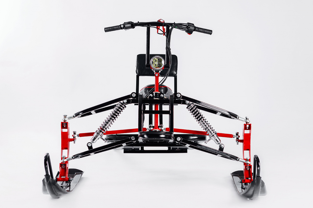 Лыжный модуль IKUDZO с подогревом ручек пластиковые лыжи в Ногинске