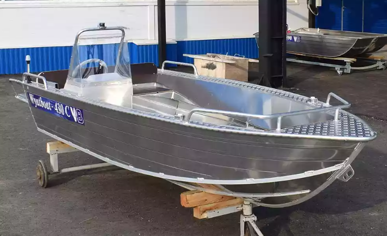 Алюминиевый катер Wyatboat-430 C в Ногинске