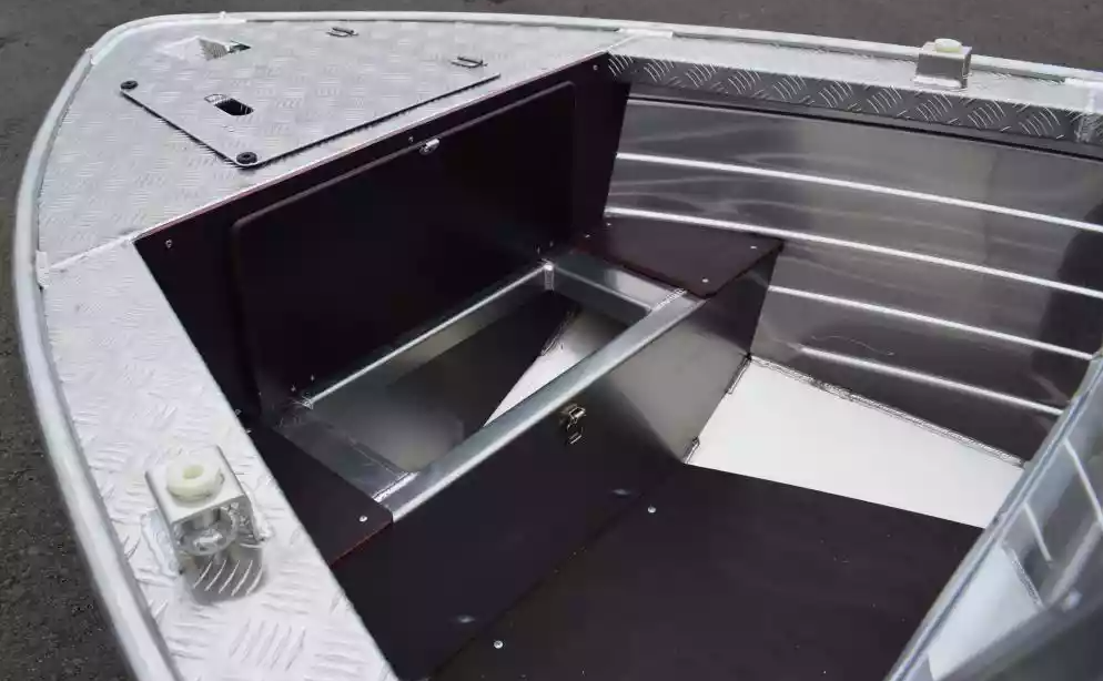 Алюминиевая лодка Wyatboat-390 DCM Увеличенный борт в Ногинске