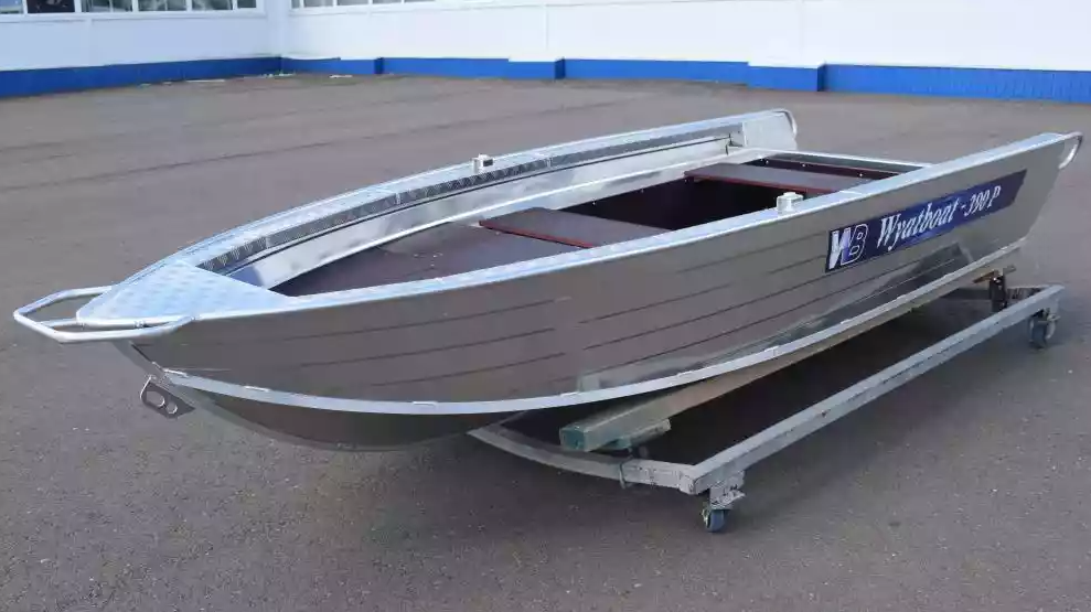 Алюминиевая лодка Wyatboat-390Р Fish в Ногинске