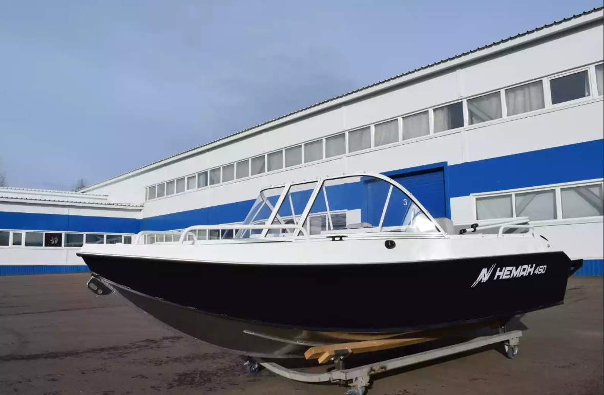 Алюминиевый катер Неман-450 в Ногинске