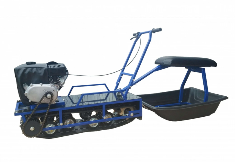 Мотобуксировщик Альбатрос-L 9 с фарой в Ногинске