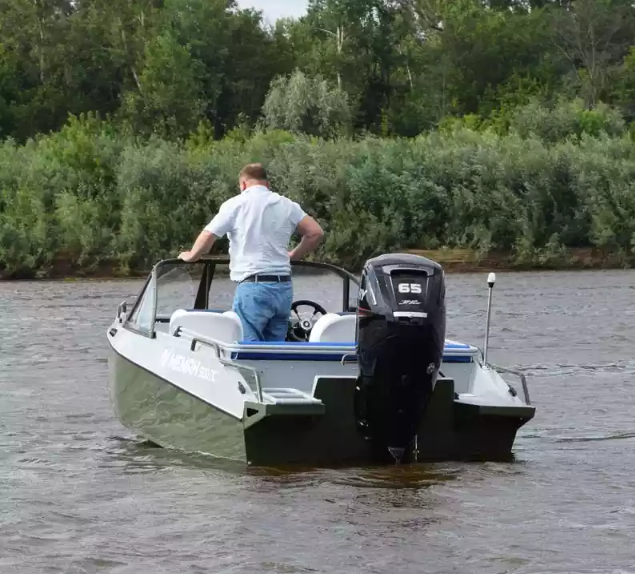 Алюминиевый катер Неман 500 DC водомёт в Ногинске