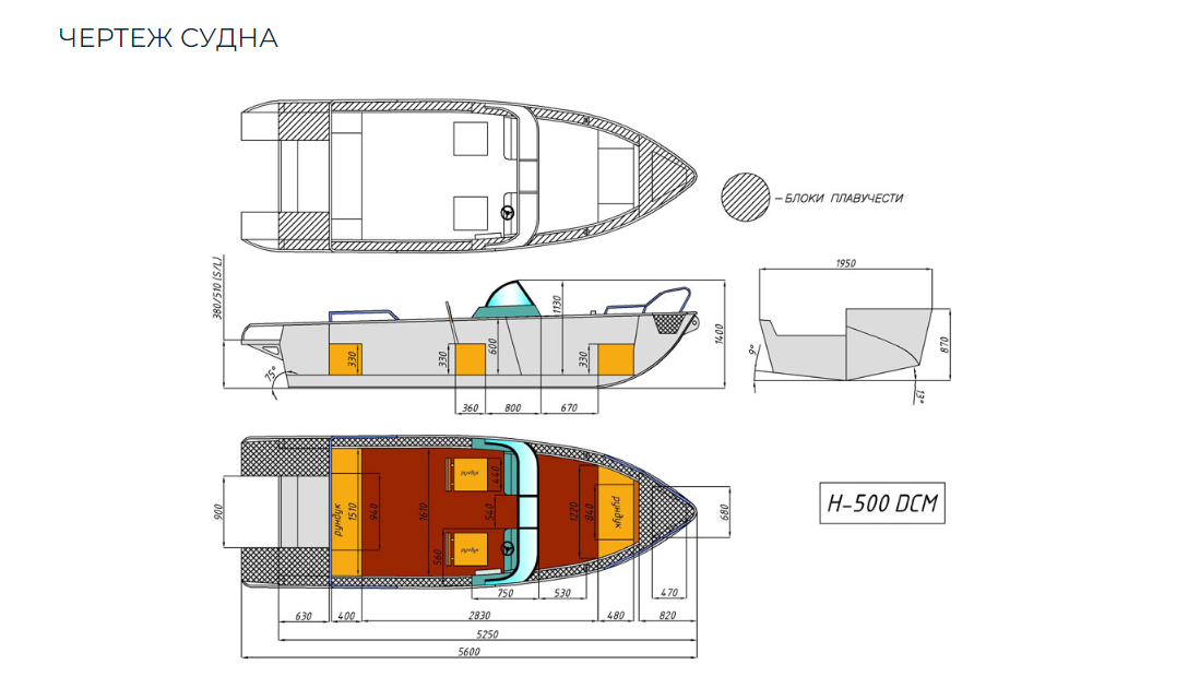 Алюминиевый катер Неман-500 DCM в Ногинске
