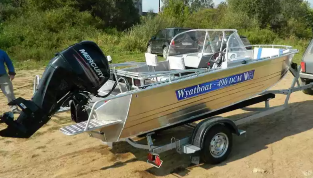 Алюминиевый катер Wyatboat-490 DCM в Ногинске