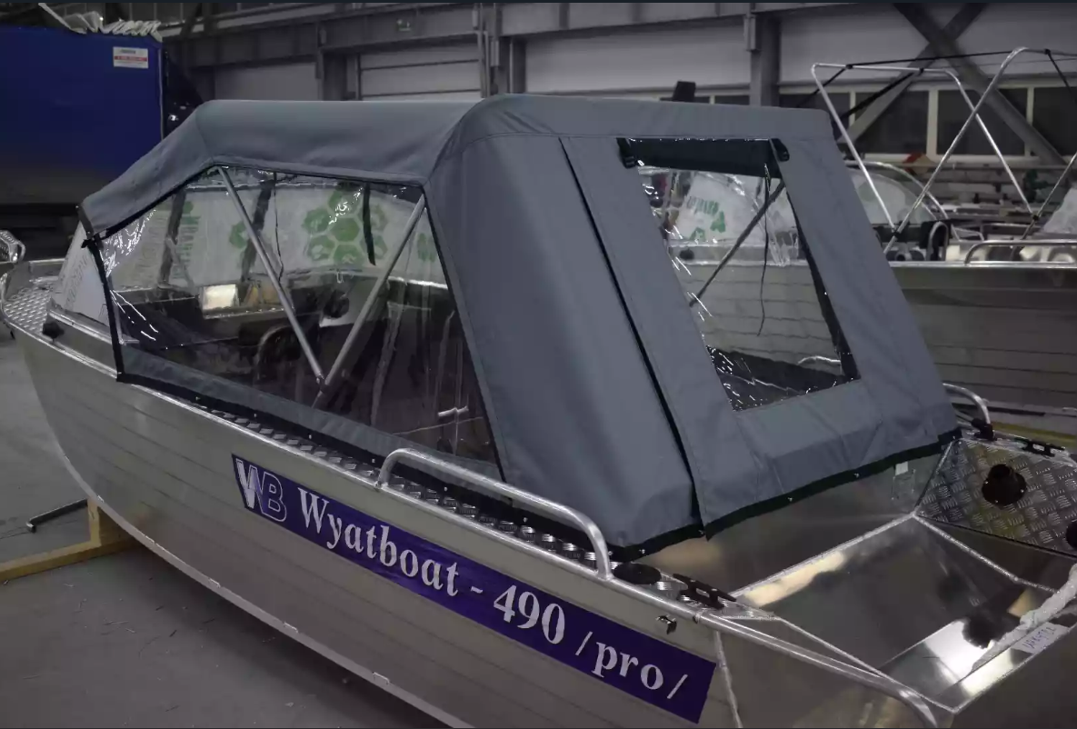Алюминиевый катер Wyatboat-490 Pro в Ногинске