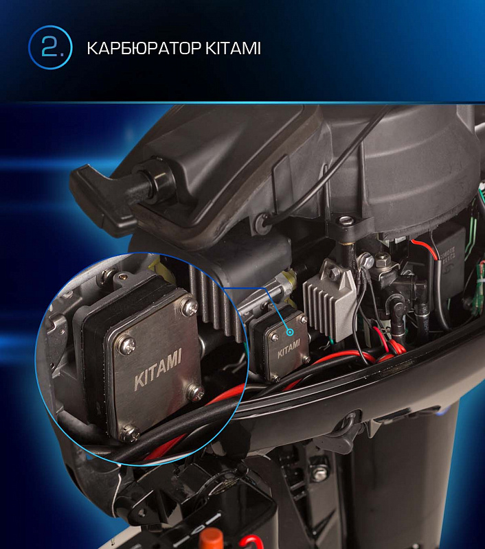 Лодочный мотор MARLIN PROLINE MP 9.9(15) AWRL в Ногинске