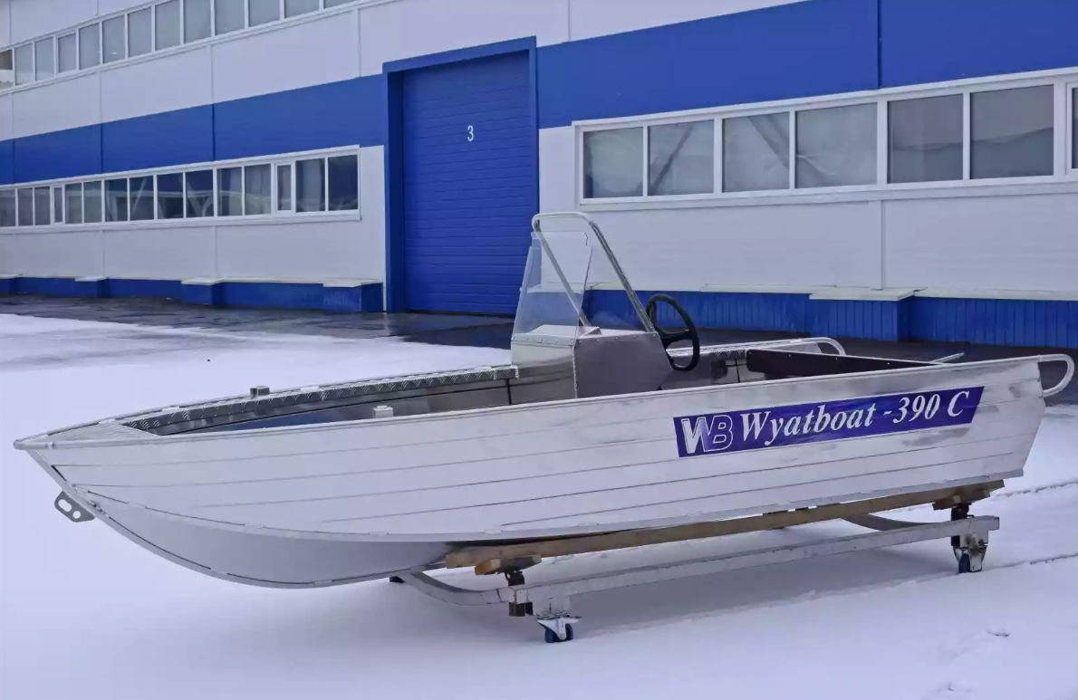 Алюминиевый катер Wyatboat-390 C в Ногинске