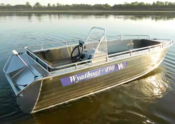 Алюминиевый катер Wyatboat-490 C в Ногинске