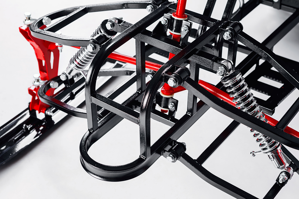 Лыжный модуль IKUDZO TERRAIN с подогревом ручек металлические лыжи в Ногинске