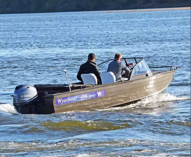 Алюминиевый катер Wyatboat-490 Pro в Ногинске
