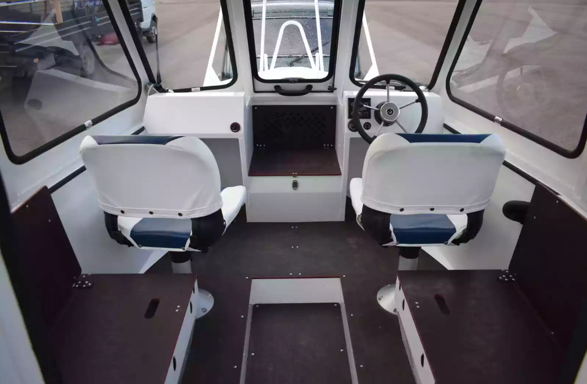 Алюминиевый катер Неман-500 (закрытая рубка) в Ногинске