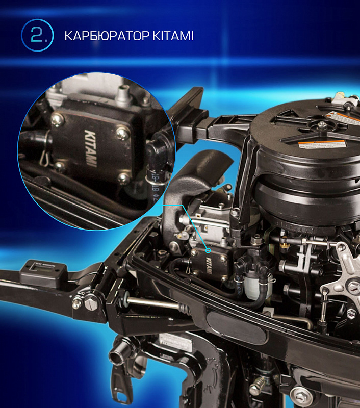 Лодочный мотор MARLIN PROLINE MP 9.9(20) AMHL FORCE в Ногинске