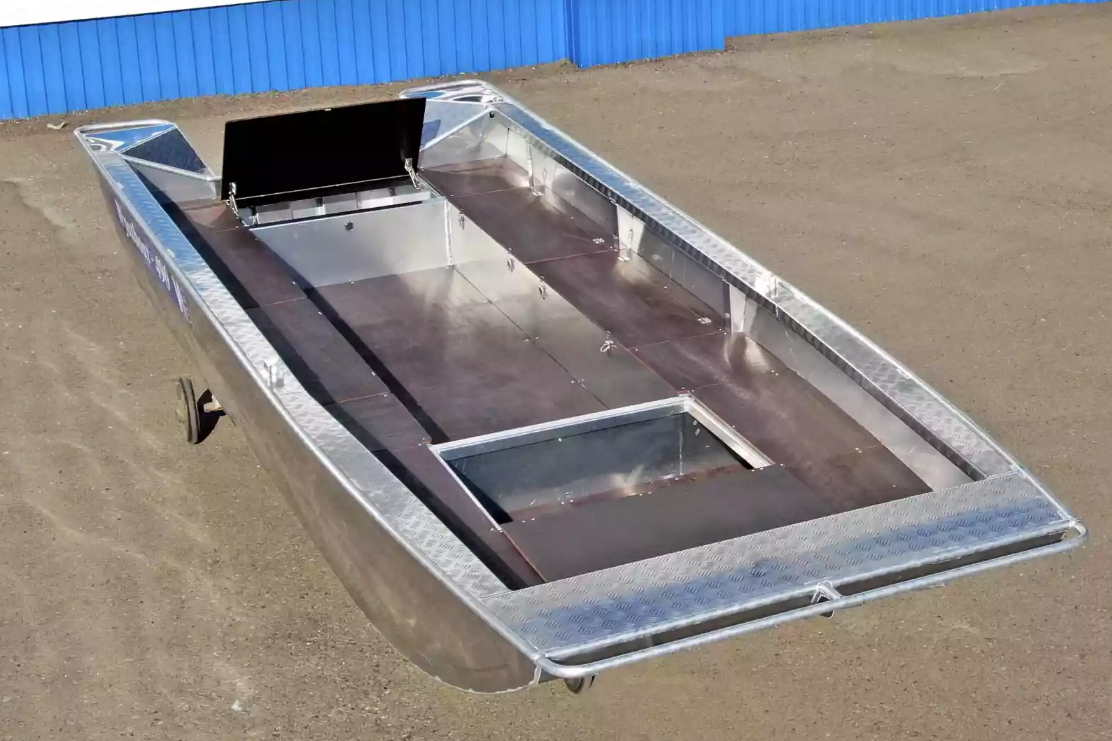Алюминиевая лодка Wyatboat-490 Jonboat в Ногинске