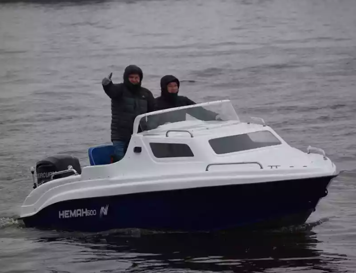 Комбинированный катер Neman-500 с каютой в Ногинске