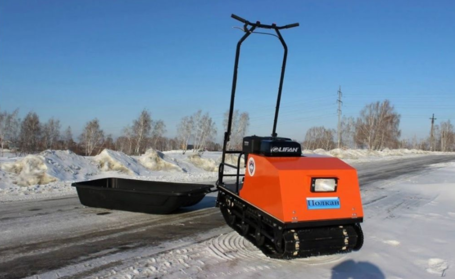 Мотобуксировщик Полкан 500К мини 9 л.с. в Ногинске