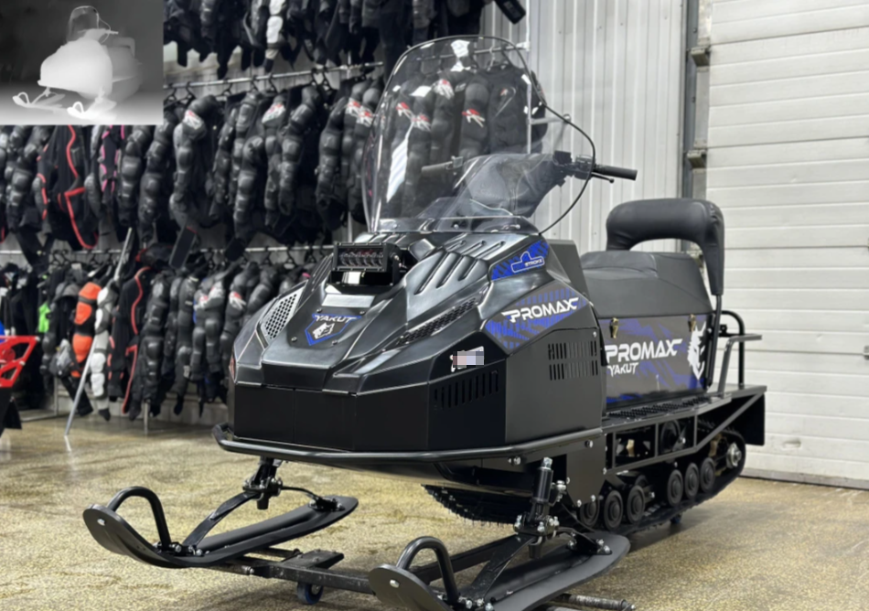 Снегоход PROMAX YAKUT R/К 500 2.0 4T 29 LONG в Ногинске