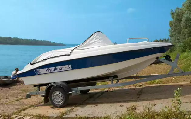 Стеклопластиковый катер Wyatboat-3 (c рундуками) в Ногинске