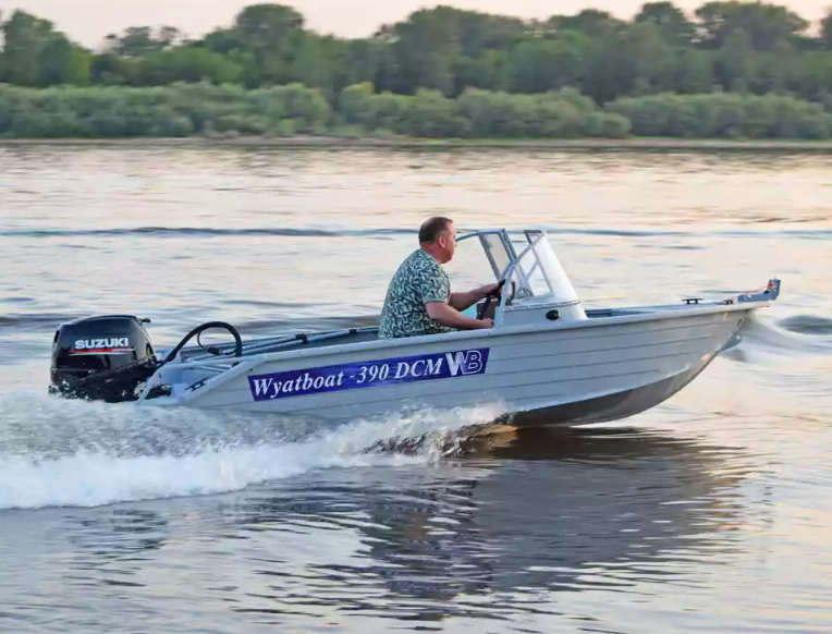 Алюминиевый катер Wyatboat-390 DCM в Ногинске