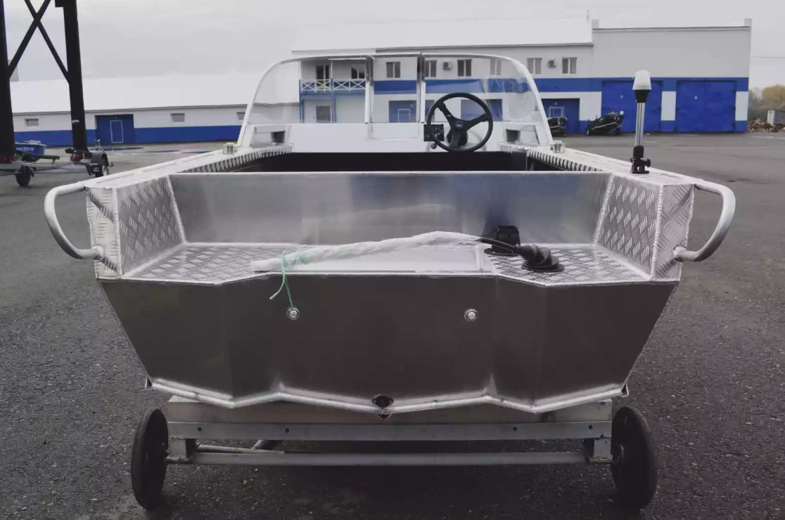 Алюминиевая лодка Wyatboat-390 Pro в Ногинске