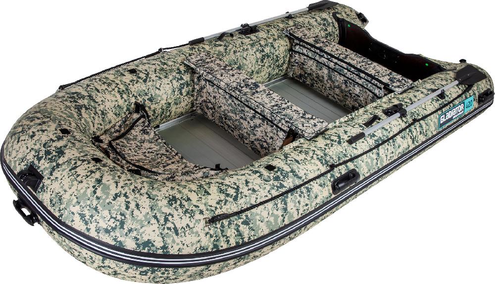 НАДУВНАЯ ЛОДКА GLADIATOR C420AL в Ногинске