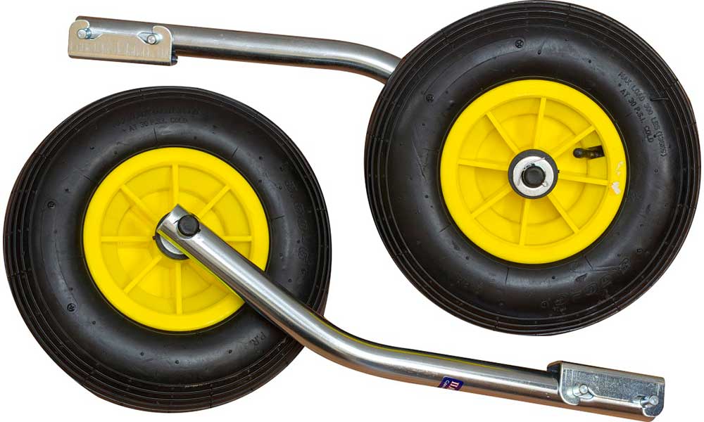 Транцевые колеса 330 мм модульные удлиненные в Ногинске