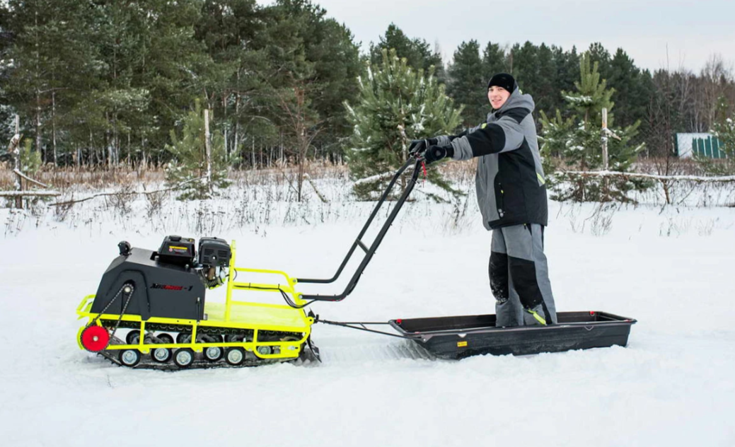 Мотобуксировщик Бурлак ХОЗЯИН-1 (капот металл) в Ногинске