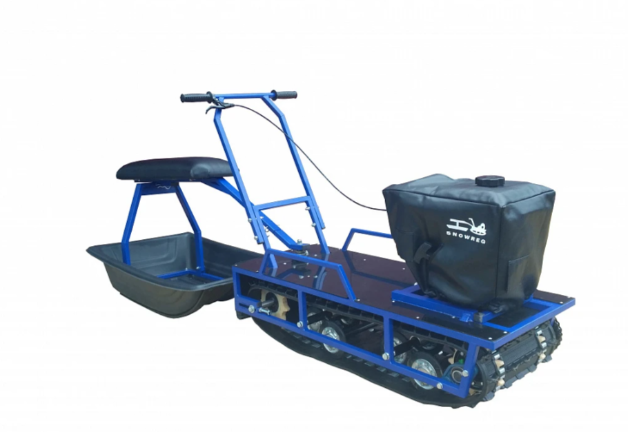 Мотобуксировщик Альбатрос-L 9 с фарой в Ногинске