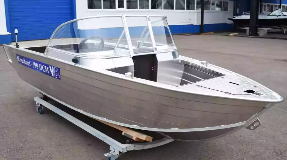 Алюминиевая лодка Wyatboat-390 DCM Увеличенный борт в Ногинске