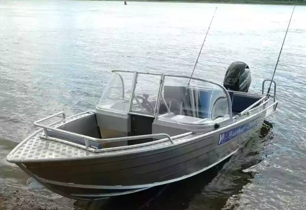 Алюминиевый катер Wyatboat-430T DCM Трансформер в Ногинске