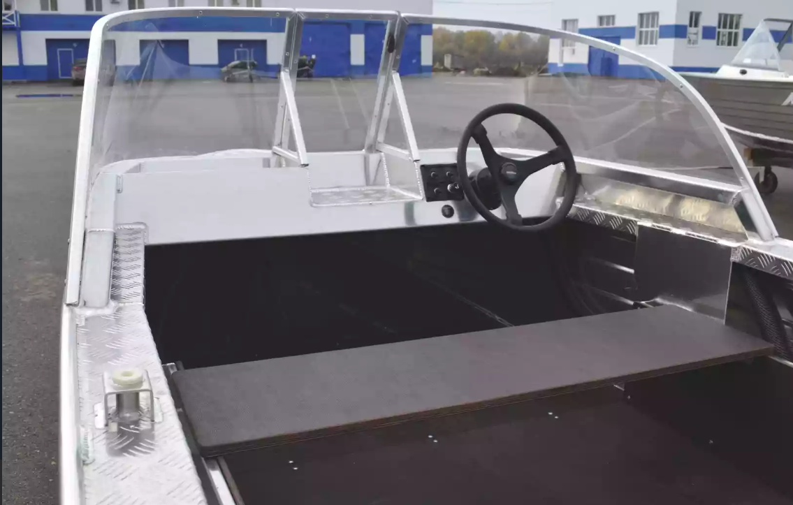 Алюминиевая лодка Wyatboat-390 Pro в Ногинске