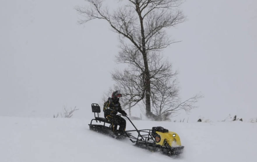 Мотобуксировщик РЫБАК PKD. PSD 9 л.с. (длинная база 1430мм) в Ногинске