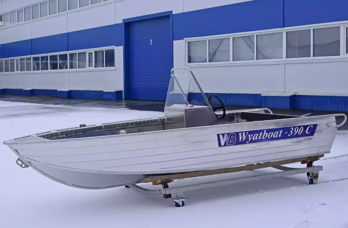 Алюминиевая лодка Wyatboat-390 C в Ногинске