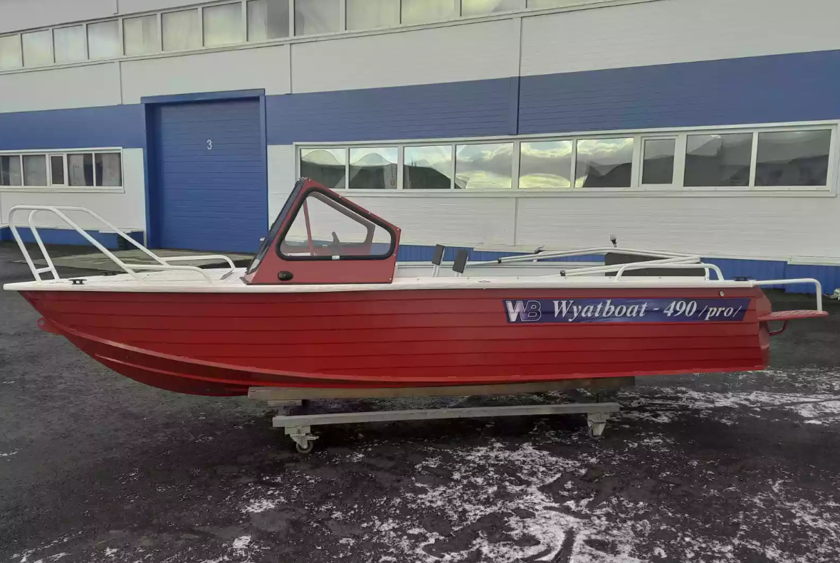 Алюминиевый катер Wyatboat-490 DCM Pro в Ногинске