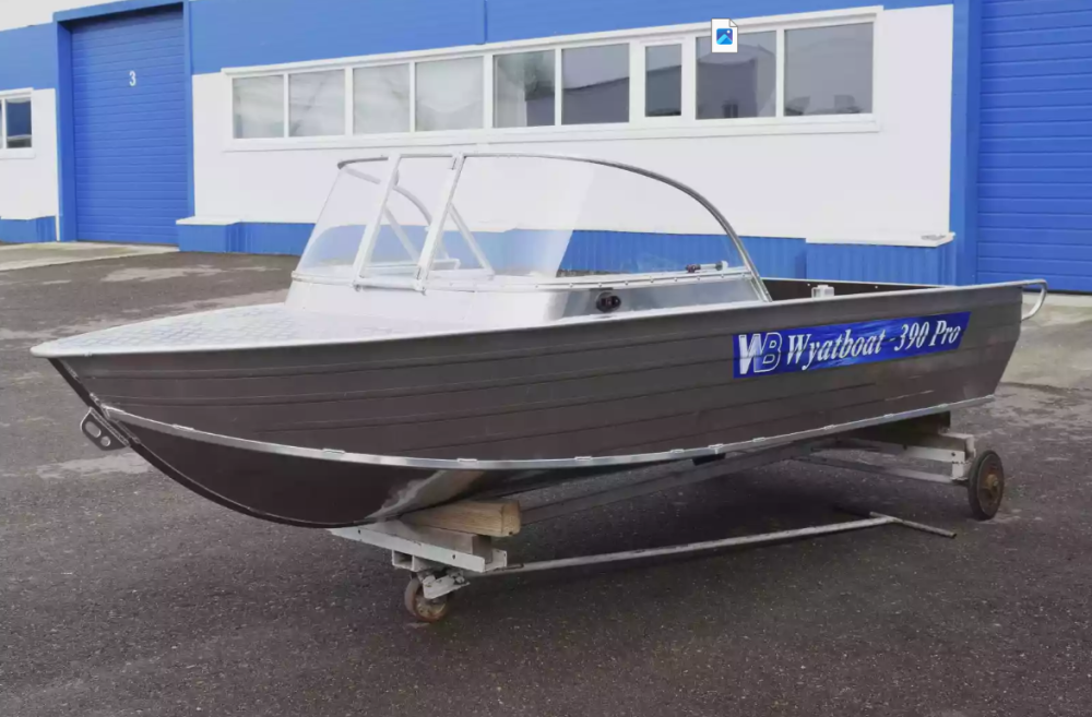 Алюминиевый катер Wyatboat-390 Pro в Ногинске