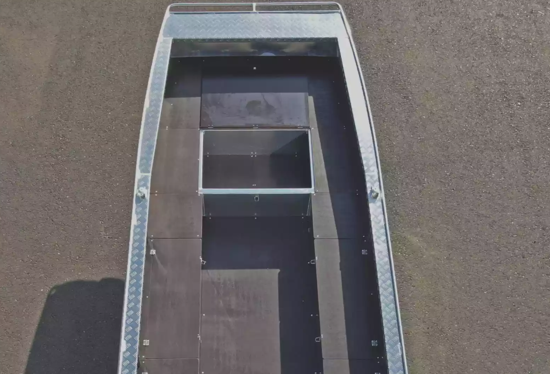 Алюминиевая лодка Wyatboat-490 Jonboat в Ногинске