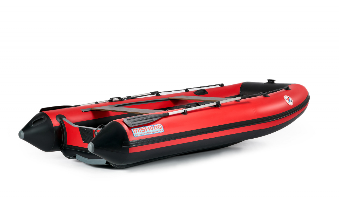 КОМПЛЕКТ ЛОДКА MISHIMO RAPID 380 + ЛОДОЧНЫЙ МОТОР MARLIN MP 9.9 (20) AMHS PROLINE FORCE в Ногинске