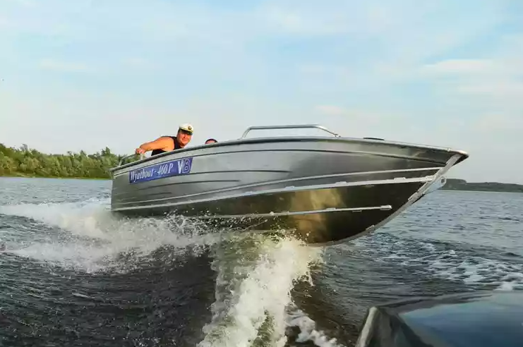 Алюминиевая лодка Wyatboat-460 P в Ногинске