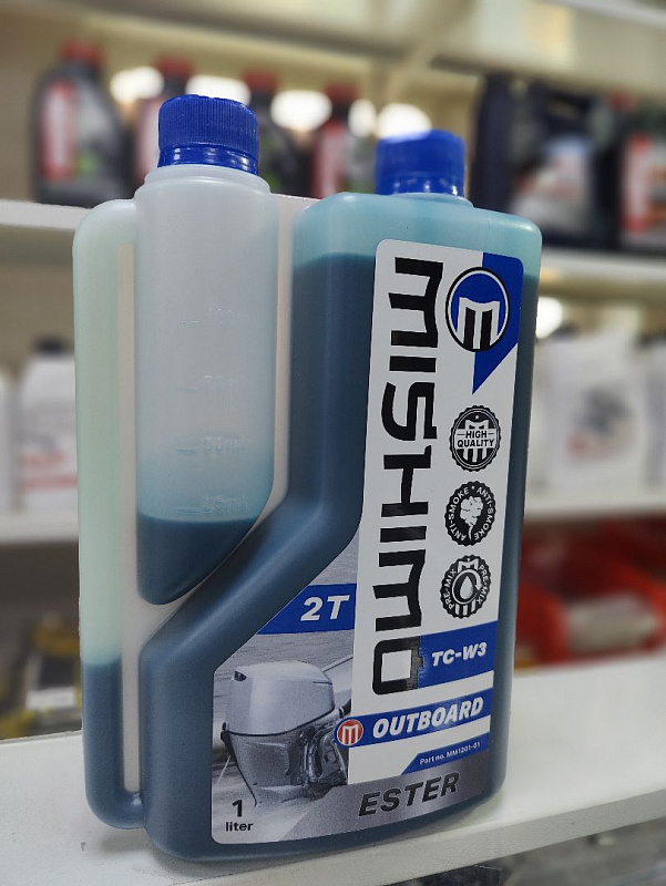 Масло MISHIMO 2T OUTBOARD (ESTER) полусинтетика 1 л в Ногинске