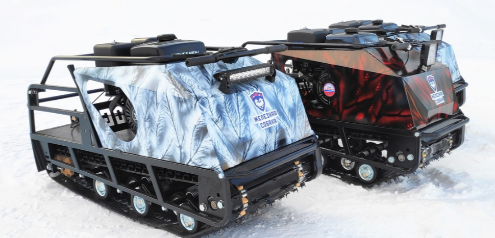 Мотобуксировщик Irondog (Железная собака) M500 20  Камуфляж Охотник в Ногинске